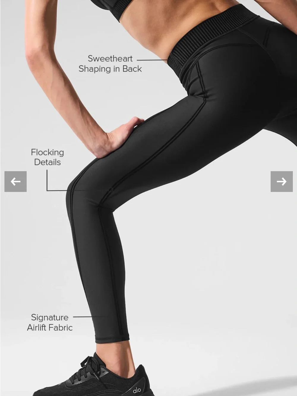 ALO Yoga Black High-Waist Leggings